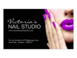 Nail Business Cards Templates Nail Technician Business Card Template