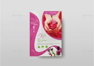 Nail Salon Flyer Templates Free Nail Salon Flyer Template by Wutip2 Graphicriver