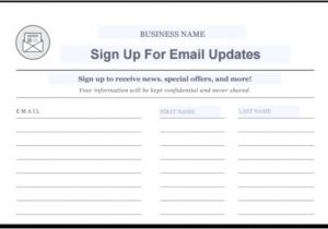 Name and Email List Template 15 Creative Ways to Grow Your Email List Constant
