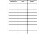 Name and Email List Template Email List Template 10 Free Word Excel Pdf format