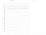 Name and Email Sign-up Sheet Template 40 Sign Up Sheet Sign In Sheet Templates Word Excel