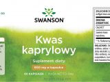 Name Card Co to Znaczy Swanson Ultra Caprylic Acid 600 Mg 60 softgels