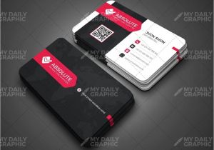 Name Card Qr Code Design Circular Flyer Template with Qr Code Business Cards