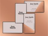 Name Card Vector Free Download Download Premium Vector Of Bronze Business Card Template