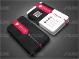 Name Card with Qr Code Circular Flyer Template with Qr Code Business Cards