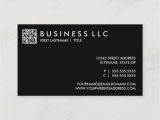 Name Card with Qr Code Design Your Own Qr Code Plain Black and White Business