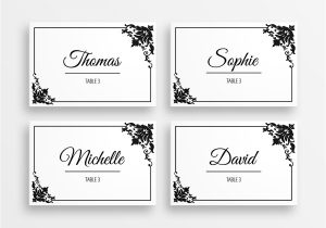 Name Cards for Tables Template Table Name Tags Template Printable Vastuuonminun