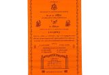 Name Ceremony Invitation Card In Marathi orange Satin Scrolls with Images Wedding Invitations Uk
