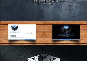 Name for A Business Card In Japan Logo and Business Card Design 172 Cornerstone Insurance