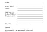 Nanny Contracts Templates 10 Nanny Contract Sample Templates Word Docs