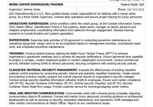 Navy Basic Training Resume Military Resume Samples Examples Military Resume Writers