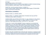 Navy Basic Training Resume Writing Your First Basic Military to Federal Resume the