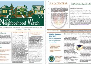 Neighborhood Newsletter Template 13 Free Newsletter Templates You Can Print or Email as Pdf