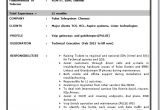 Network Engineer Resume In India Network Engineer Resume format