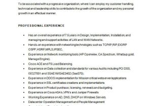 Network Engineer Resume Sample for Fresher 6 Network Engineer Resume Templates Psd Doc Pdf