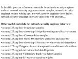 Network Security Engineer Resume top 8 Network Security Engineer Resume Samples