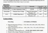 Networking Resume format for Freshers Ccna Network Engineer Fresher Resume