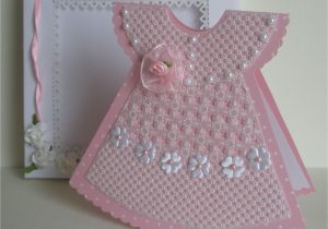 New Baby Girl Card Handmade Pergaminowa Technika Contato Vender Entrar Gozia Para