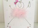 New Baby Girl Card Handmade Personalised A5 New Baby Girl Baby Boy Baby Shower
