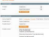 New Contact Information Email Template Magento Add A Custom Field to the Contact Us form Sycha