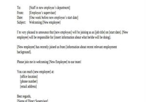 New Employee Announcement Email Template 11 Announcement Email Examples Samples Pdf Doc