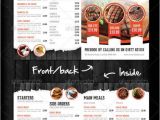 New Modern Cafe Menu Card Menu Graphics Designs Templates From Graphicriver