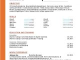 New Resume format Word 2017 Resume format 2017 16 Free to Download Word Templates