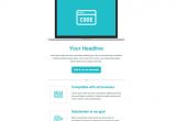 New Website Launch Email Template Product Launch Free Responsive Email Newsletter Template