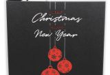 New Year Card with Name Moderne Weihnachtskarte Zugunsten Make A Wish Deutschland