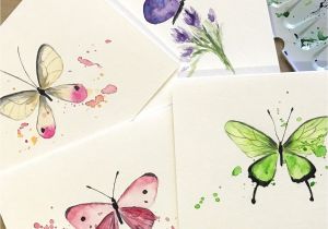 New Year Greeting Card Making Ideas Just Finished A Few Lovely butterfly Cards Happy New Year