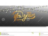 New Year Invitation Card Template New Year 2018 Invitation Card Template with Glowing