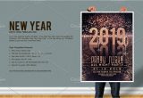 New Year Party Invitation Card New Year Party Flyer by Firststyle On Creativemarket