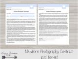 Newborn Photography Contract Template Newborn Photography Contract Model Release Newborn Session