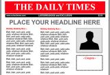 Newpaper Template Ipad Keynote Newspaper Templates K 5 Computer Lab