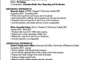News Anchor Cover Letter Television Reporter Resume Sample