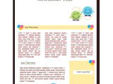 Newsleter Templates 50 Free Newsletter Templates for Work School and Classroom