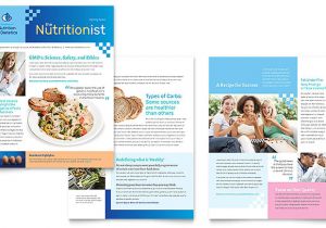 Newsleter Templates Dietitian Newsletter Template Design
