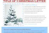Newsletter Free Templates On Microsoft Word 17 Christmas Newsletter Templates Free Psd Eps Ai