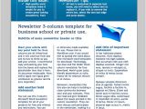 Newsletter Free Templates On Microsoft Word Business Newsletter Templates Free Sanjonmotel