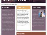 Newsletter Free Templates On Microsoft Word Microsoft Newsletter Templates Publisher Free