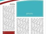 Newsletter Outline Template Free Editable Newsletter Templates for Word Mayamokacomm