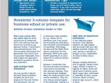 Newsletter Outline Template Word Newsletter Template 31 Free Printable Microsoft