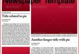 Newspaper Template Ai Points to Note In A Newspaper Template