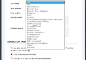 Nexpose Scan Templates 6 Best Free Network Vulnerability Scanning tools Comparitech