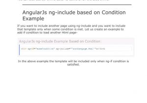 Ng Include Ng Template Angularjs Ng Include Based On Condition Pdf Archive
