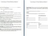 Ngo Employment Contract Template Employment Contract Template Free Contract Templates