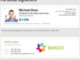 Nice Email Signature Templates Need to Impress Send Professionally Branded Emails with
