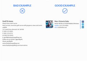 Nice Email Signature Templates the Difference Between A Good and Bad Email Signature