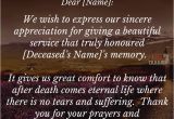 Nice Thank You Card Messages Funeral Thank You Notes Funeral Thank You Card Wording for