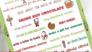 Nice Things to Say In A Christmas Card Christmas Bucket List for the whole Family Christmas